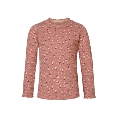 Abbildung von Noppies Jidong Langarmshirt für Kinder, Größe: 98, Old rose