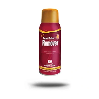 Abbildung von Mueller Sports Medicine Kinesiologie Tape und Tuffner Remover Spray Entfernerspray für Tapes aller Art