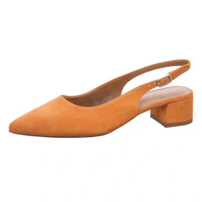 Abbildung von Tamaris Slingpumps, Blockabsatz, Abendschuh, Sommerschuh mit verstellbarem Riemchen