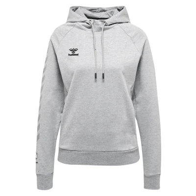 Abbildung von Hummel Hmlmove GRID Kapuzenpullover, Damen, Größe: Large, Grey melange
