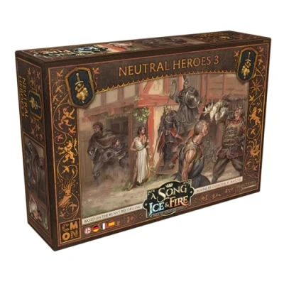 Abbildung von CMON, A Song of Ice &amp; Fire Neutral Heroes 3 (Neutrale Helden 3), Erweiterung, Tabletop, 2 Spieler, Ab 14+ Jahren, 45 60 Minuten, Deutsch, Mehrsprachig