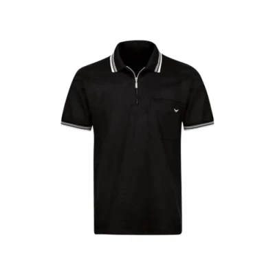 Abbildung von Trigema Herren Poloshirt mit Reißverschluss