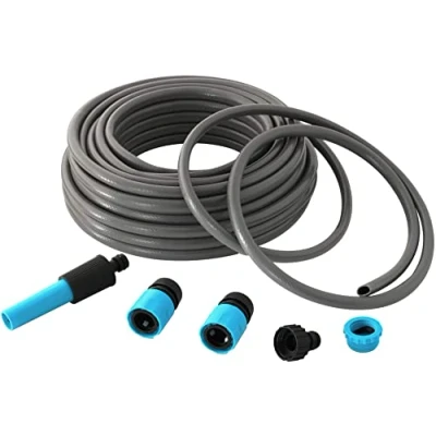 Abbildung von Kynast Garden Gartenschlauch 20 Meter mit Zubehör 5 teilig Wasserschlauch 1/2&quot;