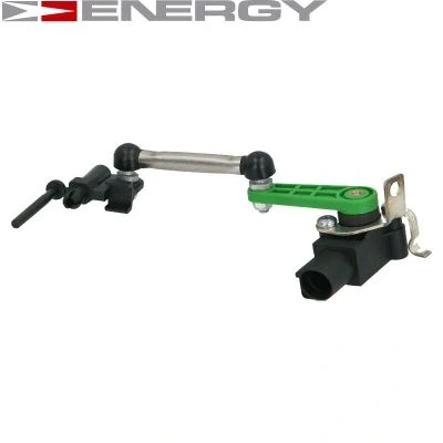 Abbildung von ENERGY CPS0013 Sensor, Xenonlicht (Leuchtweiteregulierung) Vorderachse mit Halter Koppelstange VOLKSWAGEN: Touareg II