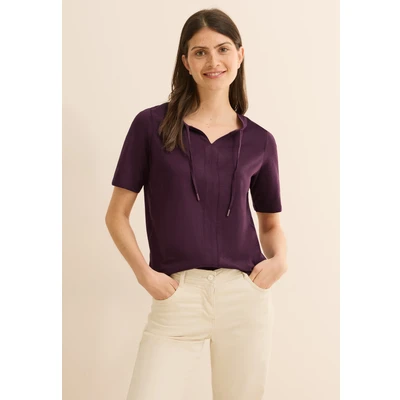 Abbildung von Cecil Tshirt basic, Damen, Größe: Large, Berry