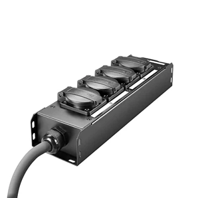 Abbildung von Adam Hall Accessories Stromverteiler 4XIP54 + 1x Ptwist Out CEE 16A