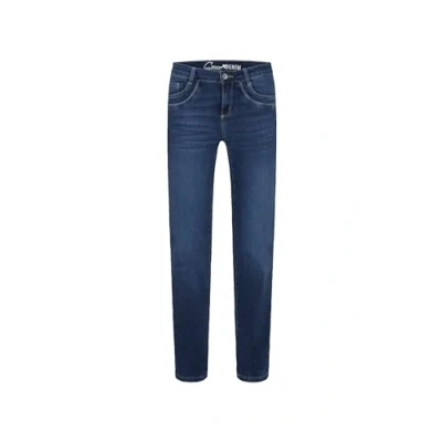 Abbildung von Soccx ROMY Jeans Straight Leg, Damen, Größe: 34x30, Dark blue