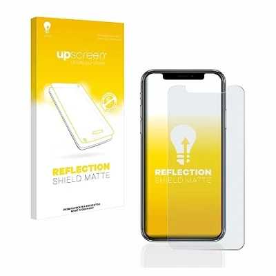 Abbildung von upscreen Entspiegelungs Schutzfolie für Apple iPhone X/Xs / 11 Pro Displayschutz Folie Matt [Anti Reflex, Anti Fingerprint]