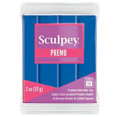 Abbildung von Sculpey Premo Polymer Clay 2oz Cobalt Blue Hue