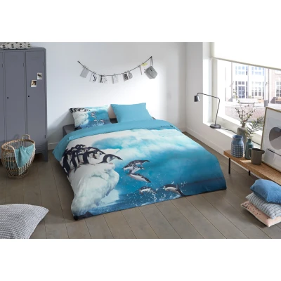 Abbildung von PURE luxury collection Wendebettwäsche &quot;Jump&quot;, (2 tlg.), 100% Mikrofaser