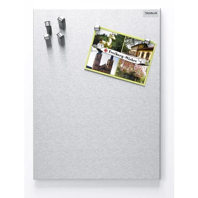Abbildung von blomus Magnettafel Muro magnetische Tafel Memoboard Pinnwand 40x30 cm Edelsta, (Packung)