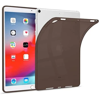 Abbildung von iPad Air 1 2013 9,7 Zoll Hülle, Asgens Schwarz Transparente Dünne Silikon TPU Tablet Computer Hülle für Apple Erste Ausgabe 2013, 9,7&quot;&quot; Modell A1474/ A1475/ A1476 (Nicht 2/3/4)