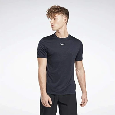 Abbildung von Reebok Herren Wor Melange Ss Tee, Vecnav, GJ0915, Gr. M