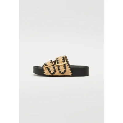 Abbildung von Steve Madden ON DECK Pantolette flach, Damen, Größe: 36, Beige Schuhe