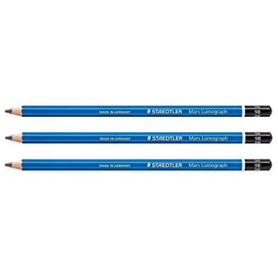Abbildung von 12 x Staedtler Bleistift Mars Lumograph 9B