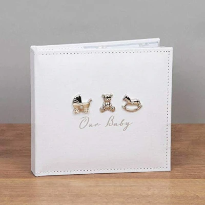 Abbildung von Widdop Our Baby CG1566 Beautiful Photo Album Holds 50 6 x 4 Photos
