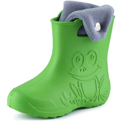 Abbildung von Ladeheid EVA Regenschuhe mit herausnehmbares Innenfutter LA CA 04 Gummistiefel Kinder gefüttert und federleicht