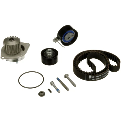 Abbildung von GATES KP35581XS Wasserpumpe + Zahnriemensatz mit PEUGEOT: 307 SW, Partner II Tepee, 206 Schrägheck, CITROËN: C2 Schrägheck