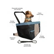 Abbildung von Kurgo Rover Booster Seat Hundeautozubehr Schwarz Beige Bis 13,6 ...