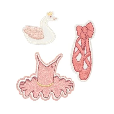 Abbildung von LÄSSIG Textilsticker selbstklebend/Textile Woven Sticker Ballet