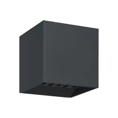 Abbildung von Eglo 900445 Wandleuchte CALPINO 2 Aluguss anthrazit LED 2X3,3W 3000K IP54 L:10.5cm H:10.5cm