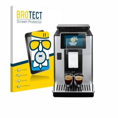 Abbildung von BROTECT Entspiegelungs Schutzglas für DeLonghi PrimaDonna Soul ECAM612.55.SB Schutzfolie Panzer Folie Glas Matt [Extrem Kratzfest 9H, Anti Reflex]