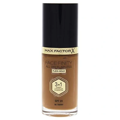 Abbildung von Max Factor Facefinity 3 in 1 All Day Flawless Liquid Foundation LSF 20 95 Tawny, 30 ml (Verpackung kann variieren)