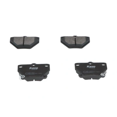 Abbildung von KAVO PARTS KBP 9013 Bremsbelagsatz mit akustischer Verschleißwarnung TOYOTA: Yaris I Schrägheck, Corolla IX Prius II Liftback