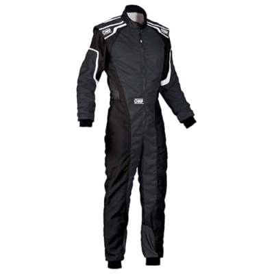 Abbildung von OMP KS 3 Kart Racing Suit Schwarz/Orange