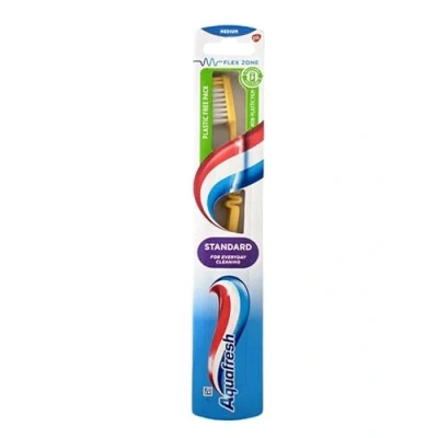 Abbildung von Aquafresh, Toothbrush, Standart, Medium, Pack of 6