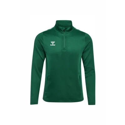 Abbildung von Hummel CORE HALF ZIP Sweatshirt, Größe: XXL, Evergreen