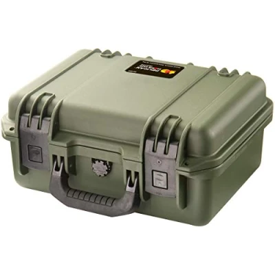 Abbildung von PELI Storm IM2100 Robuster Schutzkoffer für Fotoausrüstung, 12L Volumen, Mit Schaumeinlage (anpassbar), Farbe: Olivgrün/OD Green