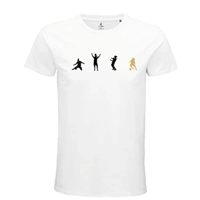 Abbildung von Ronaldinho10, T shirt, Official Product, Tee White, Evolution
