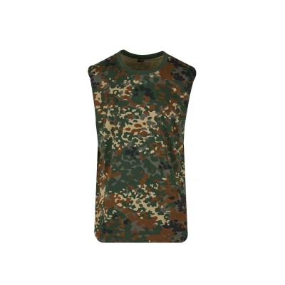 Abbildung von Brandit Top, Herren, Größe: Small, Flecktarn