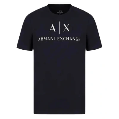 Abbildung von Armani Exchange Tshirt print, Herren, Größe: XXL, Navy