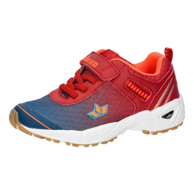 Abbildung von Lico Barney VS Hallenturnschuhe, Rot/Petrol/Orange, 36 EU