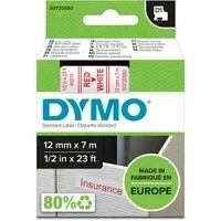 Abbildung von Dymo 45015 (S0720550) (12 mm) Rot bis weiß Tape