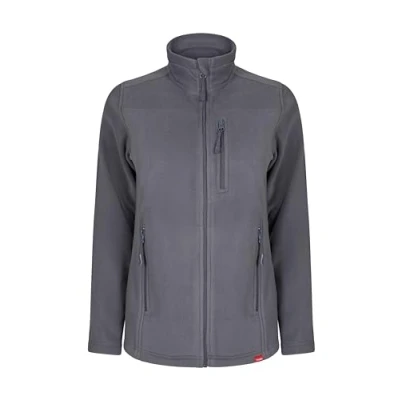 Abbildung von VELILLA Damen Fleecejacke, grau, 38