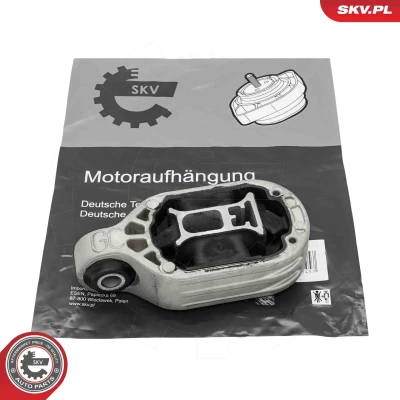 Abbildung von ESEN SKV 75SKV078 Motorlager hinten Gummimetalllager Aluminium, Gummi 187mm 74mm RENAULT: GRAND SCENIC 3, MEGANE 3 Grandtour,