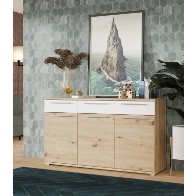 Abbildung von FORTE Sideboard, viel Stauraum, trendiges Dekor