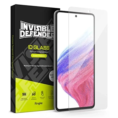 Abbildung von Ringke Glass Screen Protector Kompatibel mit Samsung Galaxy A53 5G (2022), 9H Härtegrad Panzerglasfolie, Displayschutzfolie [2 Pack]