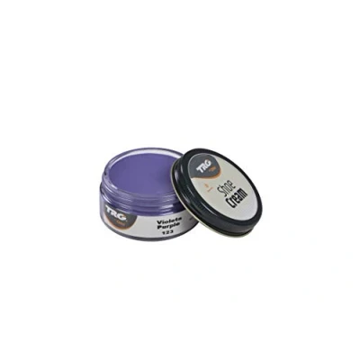 Abbildung von TRG the One Shoe Cream, Creme für Leder und Kunstleder, Violett (123 Purple), 50 ml