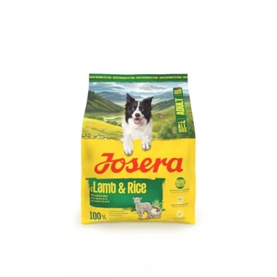 Abbildung von JOSERA Adult Lamm &amp; Reis (1 x 900 g) Premium Trockenfutter für ausgewachsene Hunde Monoprotein 100% proteinarm fettreduziert besonders gut verträglich glutenfrei 1er Pack