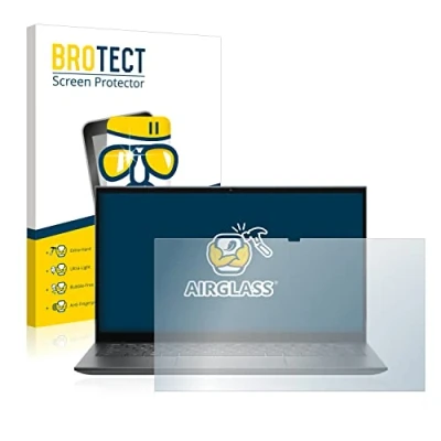 Abbildung von BROTECT Schutzglas für Dell Inspiron 14 7415 2 in 1 Schutzfolie Panzer Folie Glas [Extrem Kratzfest 9H, Anti Fingerprint, Ultra Transparent]