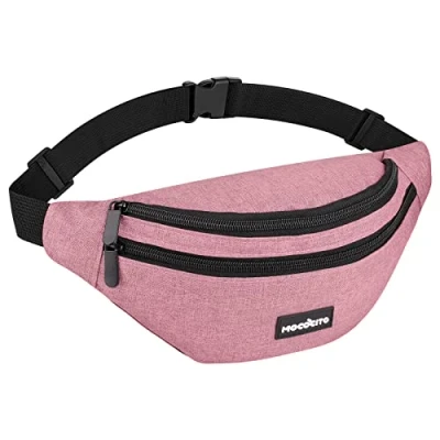 Abbildung von MOCOCITO Bauchtasche Gürteltasche für Damen und Herren, Hüfttasche, Brusttasche Groß Handytasche 120CM/135CM Gurt Verstellbarer Outdoor Sport Camping Wandern Fahrrad Geschenke Frauen Männe