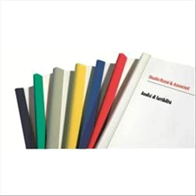 Abbildung von Fellowes 389934 Binderücken, Durchmesser 16 mm, Packung mit 25 Stück, Rot