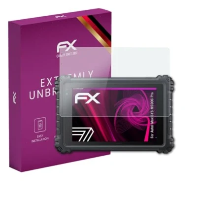 Abbildung von atFoliX Glasfolie kompatibel mit Autel MaxiSYS MS906 Pro Panzerfolie, 9H Hybrid Glass FX Schutzpanzer Folie