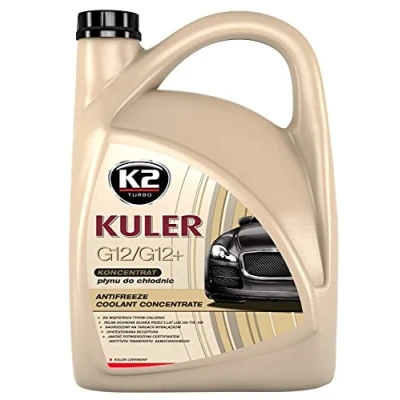 Abbildung von K2 Kühlerfrostschutz Konzentrat, long life, Farbe rot, bis 35C, Kühlmittel, Kühlflüssigkeit, Frostschutzmittel, für alle Automarken geeignet, 5L Konzentrat ergeben 10L Fertiggemisch