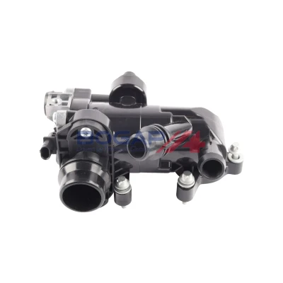 Abbildung von BOGAP C4245130 Kühlwasserthermostat 96C mit Temperatursensor Kunststoff MERCEDES BENZ: C Klasse T modell, Limousine, Coupe