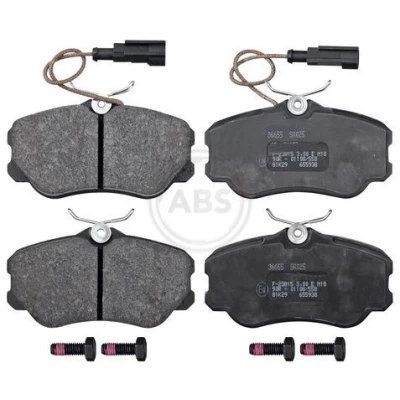Abbildung von A.B.S. 36655 Bremsbelagsatz mit integriertem Verschleißsensor ALFA ROMEO: 164, LANCIA: Thema Limousine, FIAT: Croma I Schrägheck